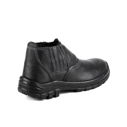 Imagem de Bota Botina Bracol Bico Composite Couro Elástico Ca 48418