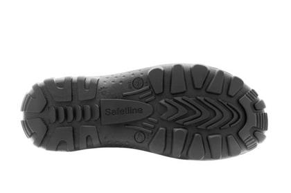 Imagem de Bota Botina Coturno Miura Trabalho Segurança Bico Pvc Epi Ca