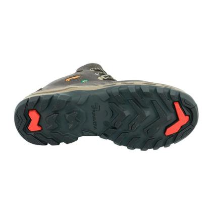 Imagem de Bota botina de segurança de amarrar marrom Nobuck Ecosafety