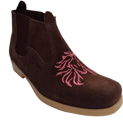 Imagem de Bota Botina Feminina Country Cano Curto Bordada