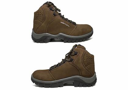 Imagem de Bota/botina Ocupacional Nobuck Dark Sapphire Estival com bico em composite