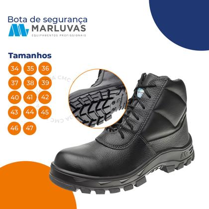 Imagem de Bota Botina Segurança Marluvas Manobreiro 50b29 Composite