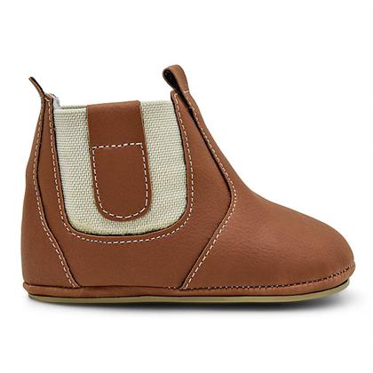 Imagem de Bota Botinha Bebe Couro Marrom Primeiros Passos Confort