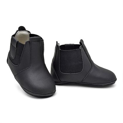 Imagem de Bota Botinha Bebe Couro Marrom Primeiros Passos Confort