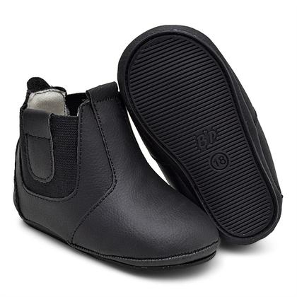 Imagem de Bota Botinha Bebe Couro Marrom Primeiros Passos Confort