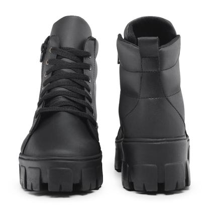 Imagem de Bota botinha coturno tratorado blogueira