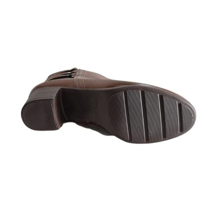 Imagem de Bota Botinha Salto Grosso Palmilha Confort Fascite Coluna Esporao Flex 7072.109