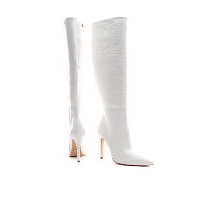 Imagem de Bota Branca Cano Longo Cecconello 1870014-5