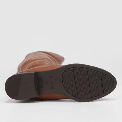 Imagem de Bota Cano Alto Via Uno Recorte Feminina