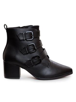 Imagem de Bota Cano Curto Detalhe Fivelas - Vizzano