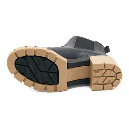 Imagem de Bota Cano Curto Feminina Moleca 5338.106 Preta