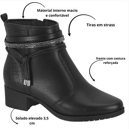 Imagem de Bota Cano Curto Feminina Moleca 5346.103