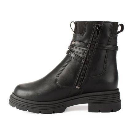 Imagem de Bota Cano Curto Infantil Menina Pink Cats V5031 Preta