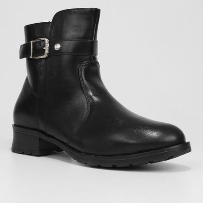 Imagem de Bota Cano Curto Infantil Mooncity Fivela Menina