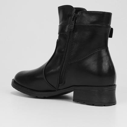 Imagem de Bota Cano Curto Infantil Mooncity Fivela Menina