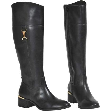 Imagem de Bota Cano Longo Montaria Rodeio Tendência Moda 098-001 Via Marte