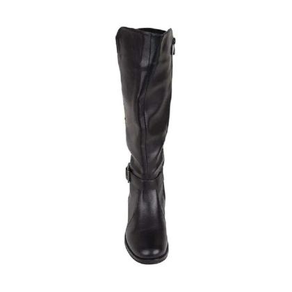 Imagem de Bota Cano Longo Mooncity Montaria Feminino - Preto