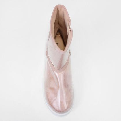 Imagem de Bota Cano Médio Moleca Verniz Feminina