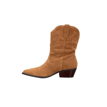 Imagem de Bota Cano Médio Texana Country Feminina Bottero 347706 Caramelo