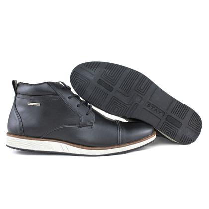 Imagem de Bota Casual Coturno Masculino Half Cab Ajuste em Cadarço