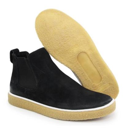 Imagem de Bota Casual Masculina Couro Cano Curto Confortável