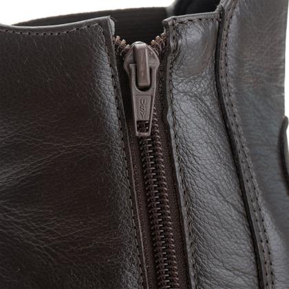 Imagem de Bota Chelsea Feminina Cano Baixo Tratorado Couro Legitimo