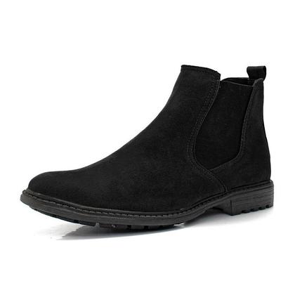 Imagem de Bota Chelsea Masculina Conforto Resistente Macia Super Leve Com Sola Costurada