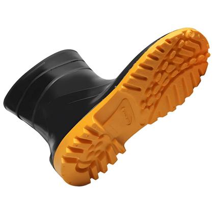 Imagem de Bota chuva borr impermeavel masculino bracol n.36 solado amarelo