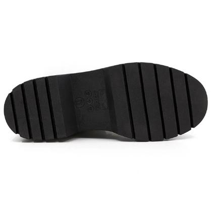 Imagem de Bota Cotuno Usaflex em Couro Plataforma com Ziper