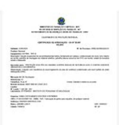 Imagem de Bota Coturno 100 Couro com C .A PVC Ref 01 PRETO