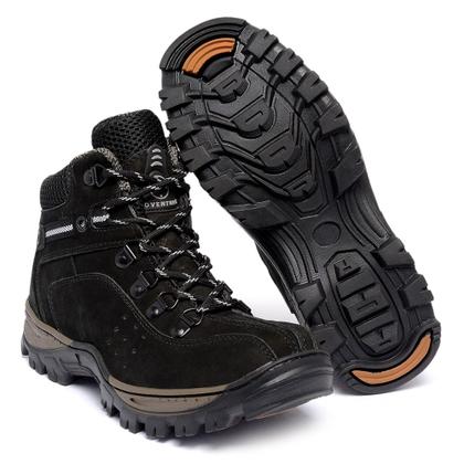 Imagem de Bota Coturno Adventure Feminina Trilha 100 Couro Legítimo Palmilha Gel