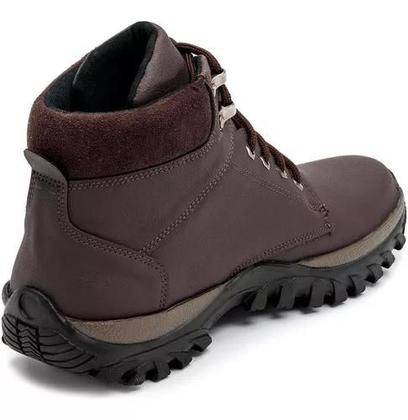 Imagem de Bota Coturno Adventure Masculina Cano Curto Trilha Super Conforto