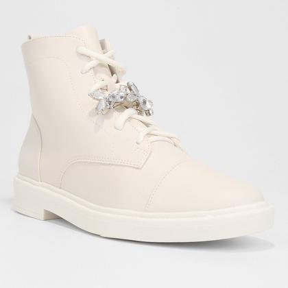 Imagem de Bota Coturno Anacapri Enfeite Pedraria Feminina