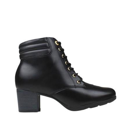 Imagem de Bota Coturno Cano Curto Feminina Conforto Modare 7072.103