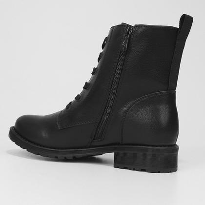 Imagem de Bota Coturno Cano Curto Mooncity Básico Feminino