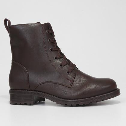 Imagem de Bota Coturno Cano Curto Mooncity Básico Feminino