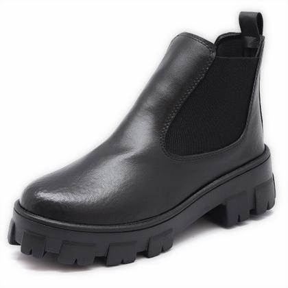 Imagem de Bota Coturno Casual Autem Originals com Elastico e Sola Borracha Tratorada