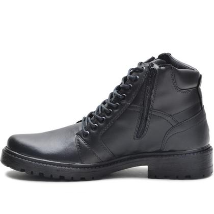 Imagem de Bota Coturno Casual Forms com Cadarço e Sola Borracha Confortavel