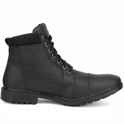 Imagem de Bota Coturno Com Ziper Lateral Perfuros Masculino