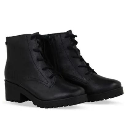 Imagem de Bota coturno couro burnish preto/onix