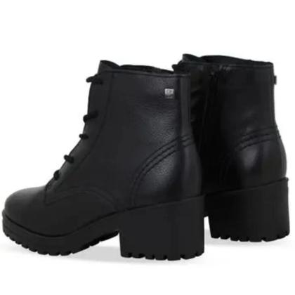 Imagem de Bota coturno couro burnish preto/onix