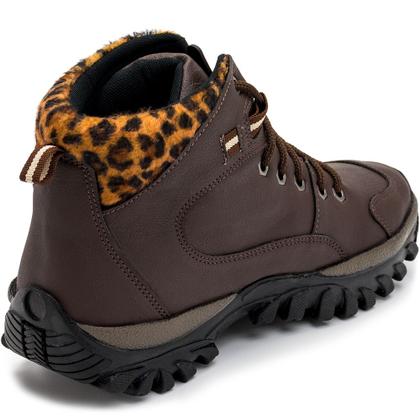 Imagem de Bota Coturno De Segurança Feminino Cano Curto Super Conforto