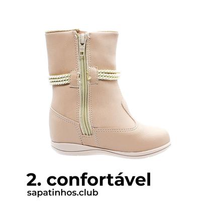 Imagem de Bota Coturno e Tênis Feminino Infantil - KIT 2 PARES Tam 20 ao 34