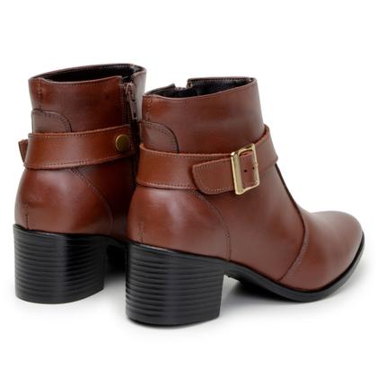 Imagem de Bota Coturno em couro legitimo 3x1 com Acessórios