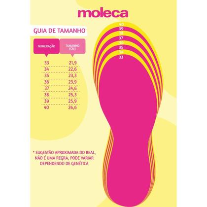 Imagem de Bota Coturno Feminina Confort Moleca Cano Médio 5344102