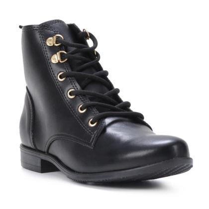 Imagem de Bota Coturno Feminina Salto Baixo Moleca  5335.107