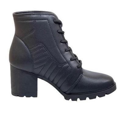 Imagem de Bota Coturno Feminina Salto Bloco Dakota Tratorada  G5662