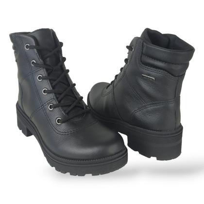 Imagem de Bota Coturno Feminino Dakota Valais Cano curto Tratorada