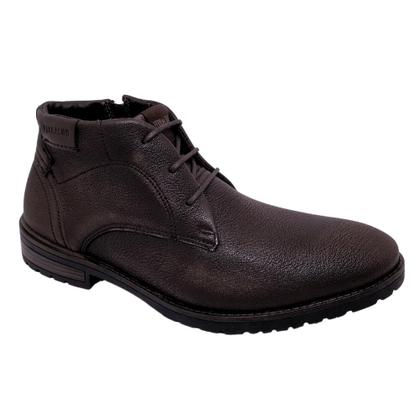 Imagem de Bota Coturno Ferracini Masculino Couro Confortavel Bagda