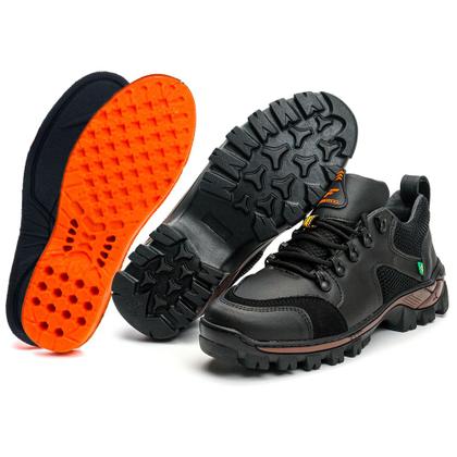 Imagem de Bota Coturno Frontinni com Cadarço Detalhes em Costuras e Recortes